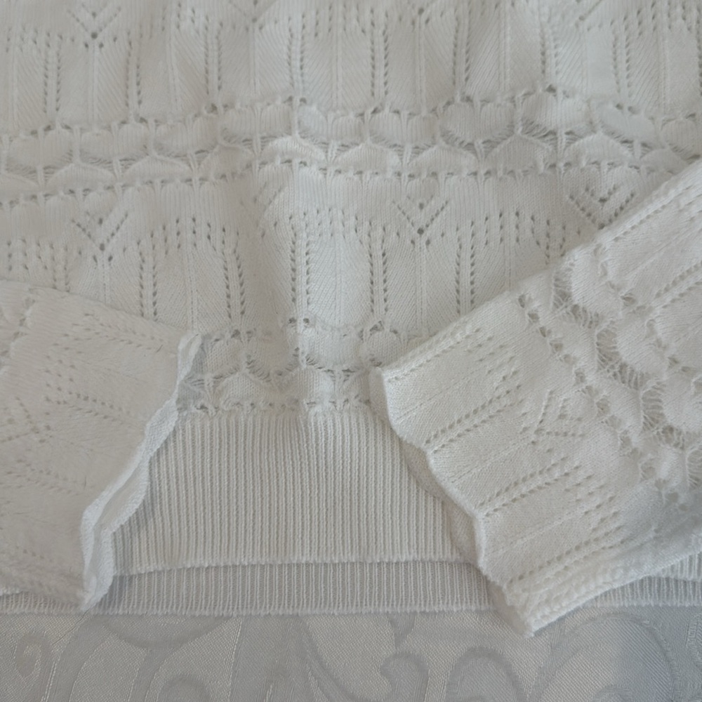 Princess Polly Valor Crop Open Knit Top. Size 12 - Picture 8 of 16